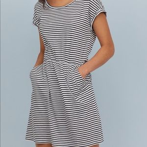 H&M Basics Striped Dress